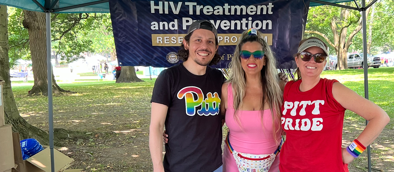 HIV Treatment and Prevention Research Program Team at Pittsburgh Pride Revolution 2023
